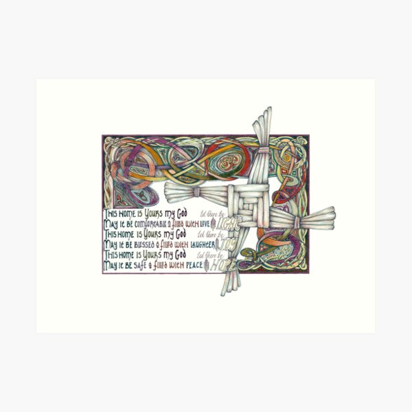 Home Blessing Art Print