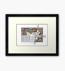 Home Blessing Framed Print