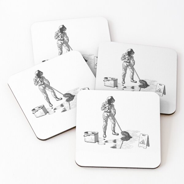 Item preview, Wet floor large print  designed and sold by kameelsm.