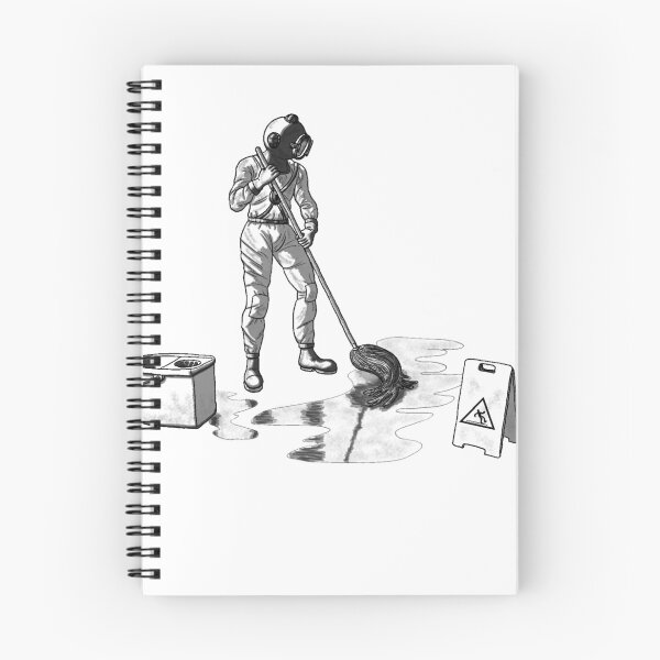 Item preview, Wet floor large print  designed and sold by kameelsm.