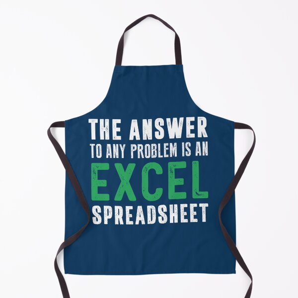 Item preview, The Answer To Any Problem is An Excel Spreadsheet Funny   designed and sold by Nicolasmoreau.