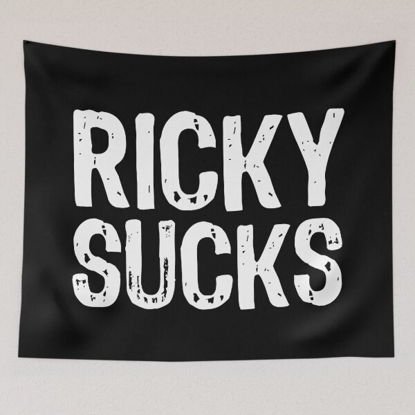 Item preview, Ricky Sucks designed and sold by The "I Love Everything" Shop.