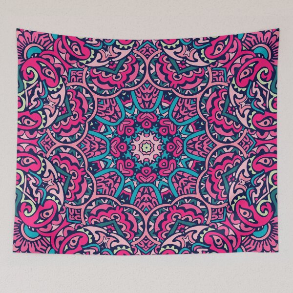 Item preview, Abstract Boho Mandala Art - Seamless Pattern Lovers designed and sold by danzoart.