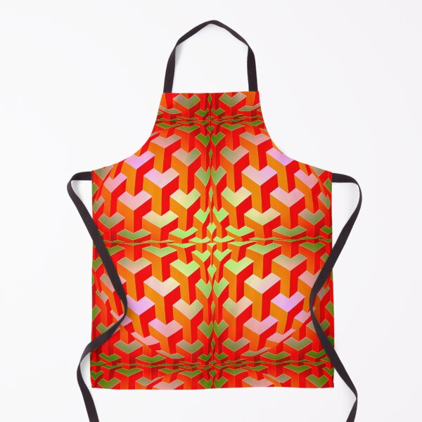 Item preview, Curved Cubes Pattern designed and sold by JoanNinjaHen.
