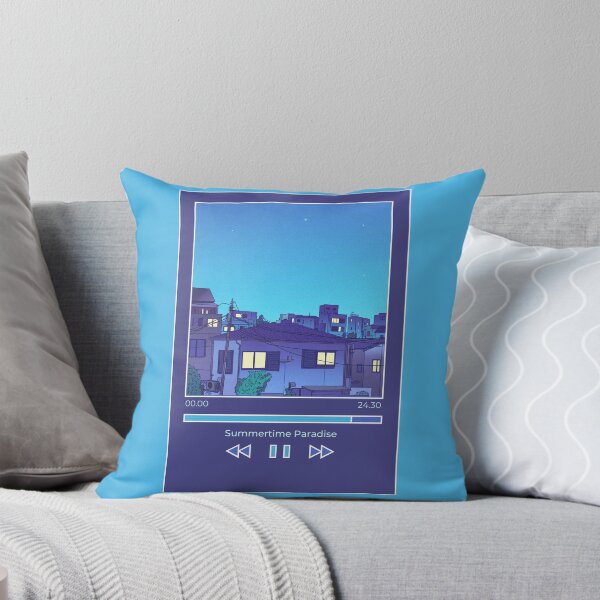 Item preview, Anime Style Blue Aesthetic Music Player   designed and sold by quinellie.