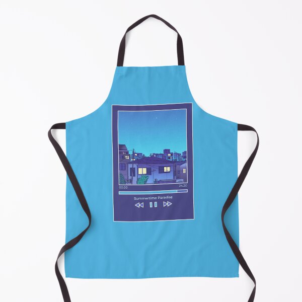 Item preview, Anime Style Blue Aesthetic Music Player   designed and sold by quinellie.