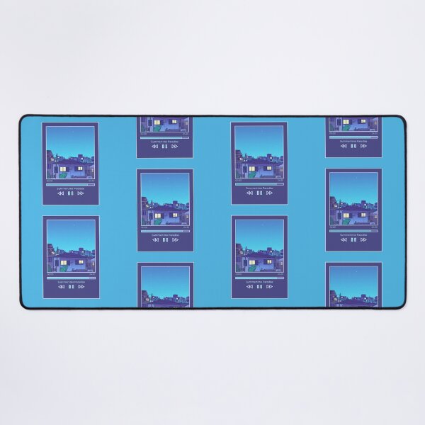 Item preview, Anime Style Blue Aesthetic Music Player designed and sold by quinellie.