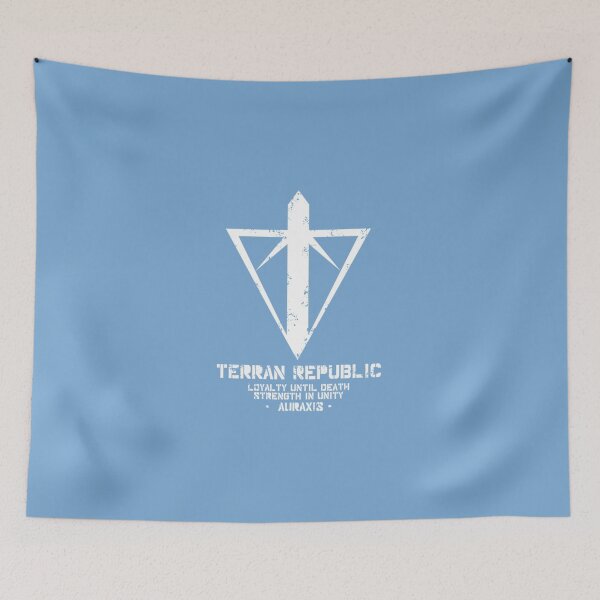 Item preview, Planetside 2  Large Terran Republic Weathered Logo Classic T-Shirt designed and sold by ViktoriaMann.