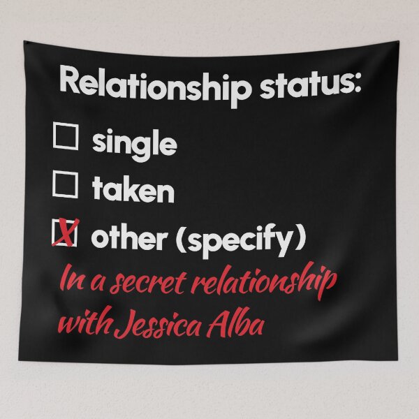 Item preview, jessica alba - relación 2 designed and sold by 2Girls1Shirt.