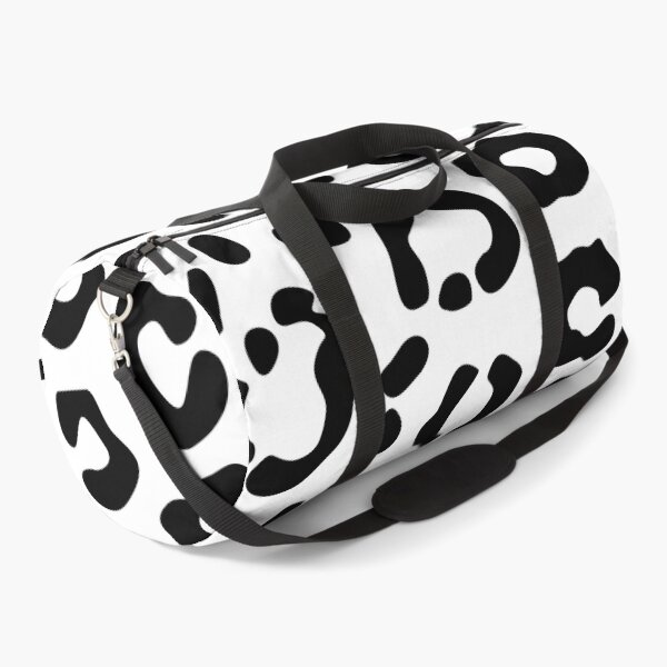 Item preview, Black Leopard Spots on White  designed and sold by FouShop.