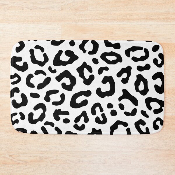 Item preview, Black Leopard Spots on White  designed and sold by FouShop.