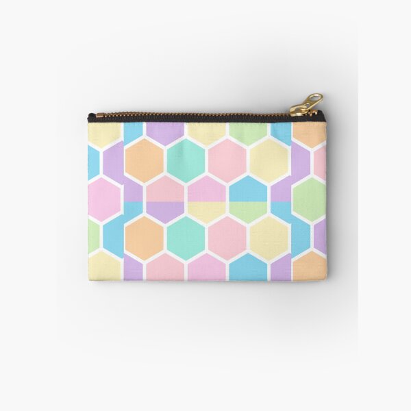 Item preview, Pastel Hexagon Bestagon Honeycomb Trip Candy Pattern Print Beautiful Easter designed and sold by Shayna Westfall.