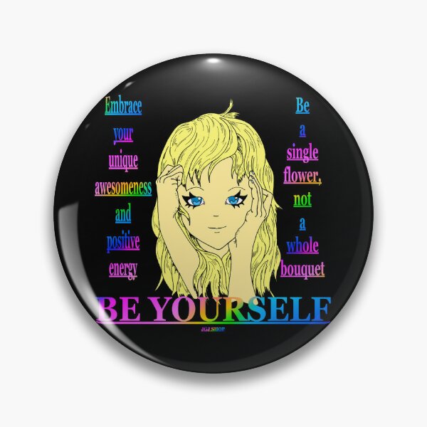 Item preview, Jacky BE YOURSELF Anime  designed and sold by Jacklyn G.  Jones.