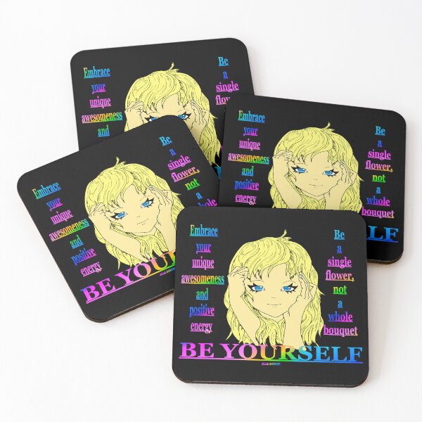 Item preview, Jacky BE YOURSELF Anime  designed and sold by Jacklyn G.  Jones.