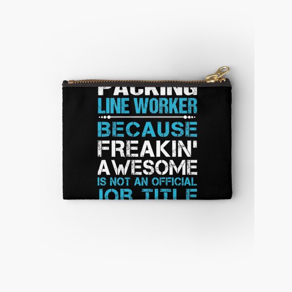 Item preview, Packing Line Worker T Shirt - Freaking Awesome Job Gift Item Tee designed and sold by oetate4774.