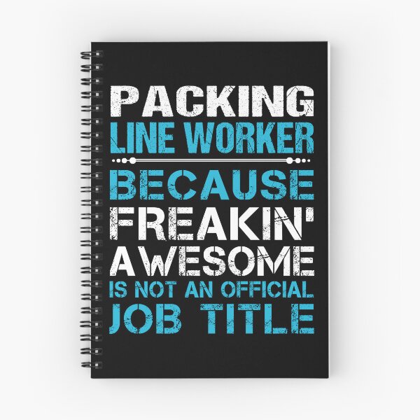 Item preview, Packing Line Worker T Shirt - Freaking Awesome Job Gift Item Tee designed and sold by oetate4774.