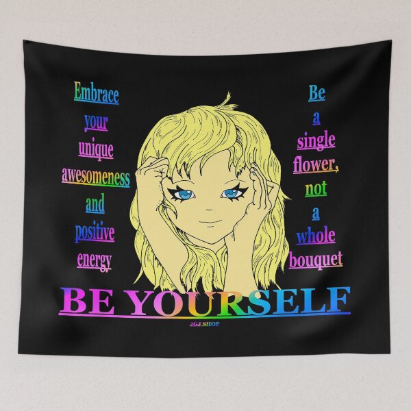 Item preview, Jacky BE YOURSELF Anime  designed and sold by Jacklyn G.  Jones.