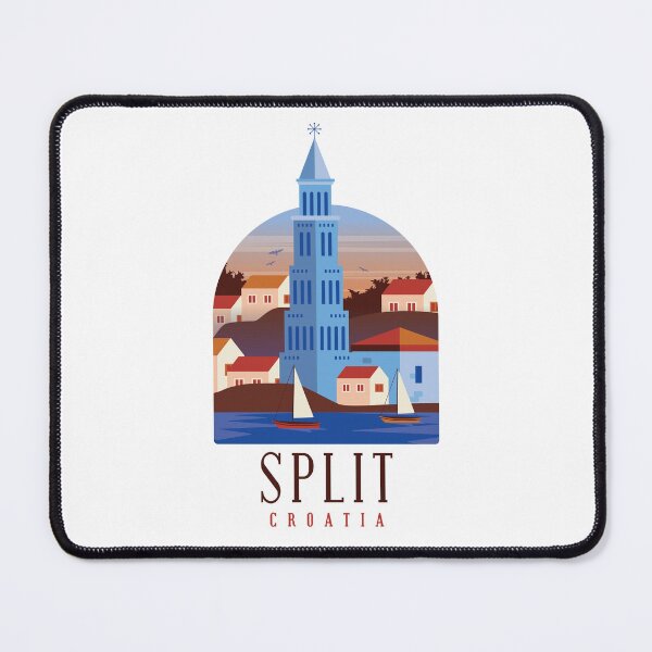 Item preview, SPLIT CROATIA Skyline Shirt Design Gift present birthday christmas designed and sold by Timcito.