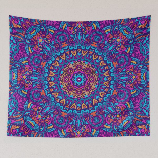 Item preview, Colorful Bohemian Mandala Art - Elegant Seamless Pattern Lovers designed and sold by danzoart.