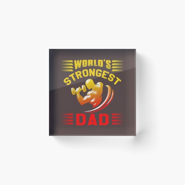 Item preview, Funny Mug For Dad. World_s Strongest Dad Gifts. Awesome Mug   designed and sold by BlackvsWhite.
