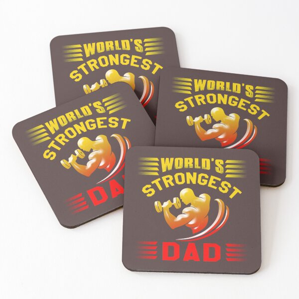 Item preview, Funny Mug For Dad. World_s Strongest Dad Gifts. Awesome Mug   designed and sold by BlackvsWhite.