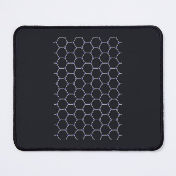 Item preview, Graphene. Carbon. Atoms. Pattern, texture, design. designed and sold by BlackvsWhite.