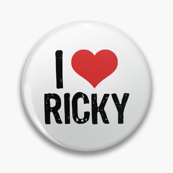 Item preview, I Love Ricky designed and sold by The "I Love Everything" Shop.