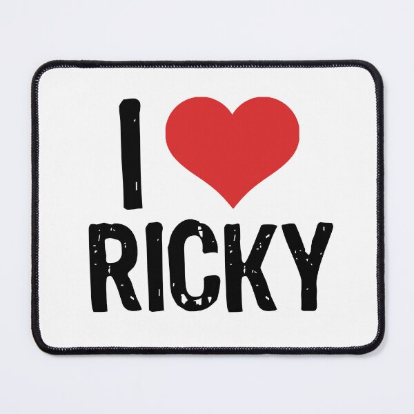Item preview, I Love Ricky designed and sold by The "I Love Everything" Shop.