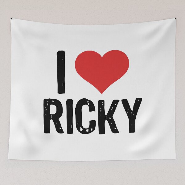 Item preview, I Love Ricky designed and sold by The "I Love Everything" Shop.