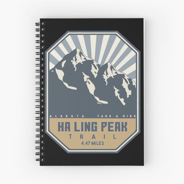 Item preview, Ha Ling Peak Trail Alberta Hiking Trail designed and sold by Friday NightCo.