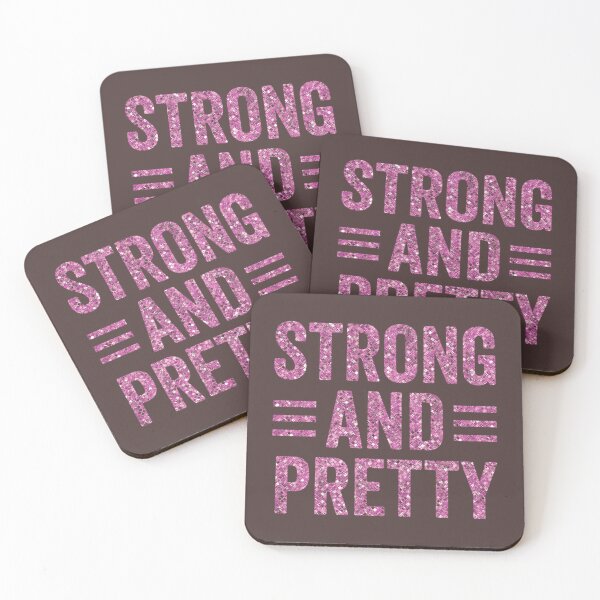 Item preview, Strong _amp_ Pretty     designed and sold by BlackvsWhite.