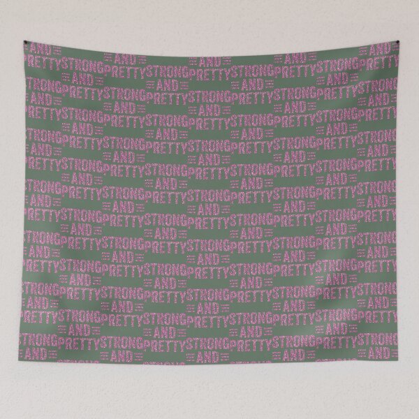 Item preview, Strong _amp_ Pretty     designed and sold by BlackvsWhite.