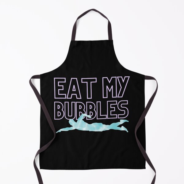 Item preview, Swimmer Saying, Eat My Bubbles, Funny Swimmer Essential T-Shirt designed and sold by madeleinem48.