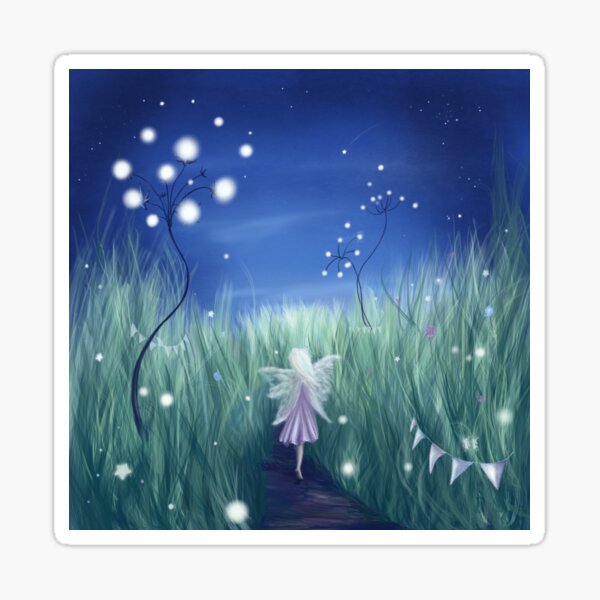 Fairy Night Sticker