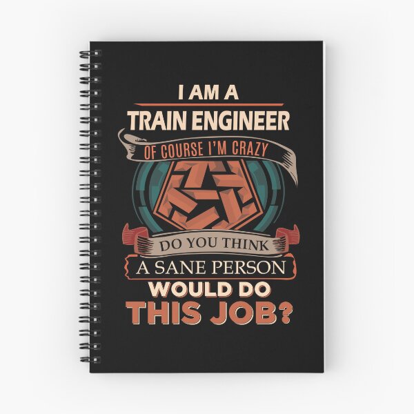 Item preview, Train Engineer T Shirt - Sane Person Job Gift Item Tee designed and sold by stacyarmst.