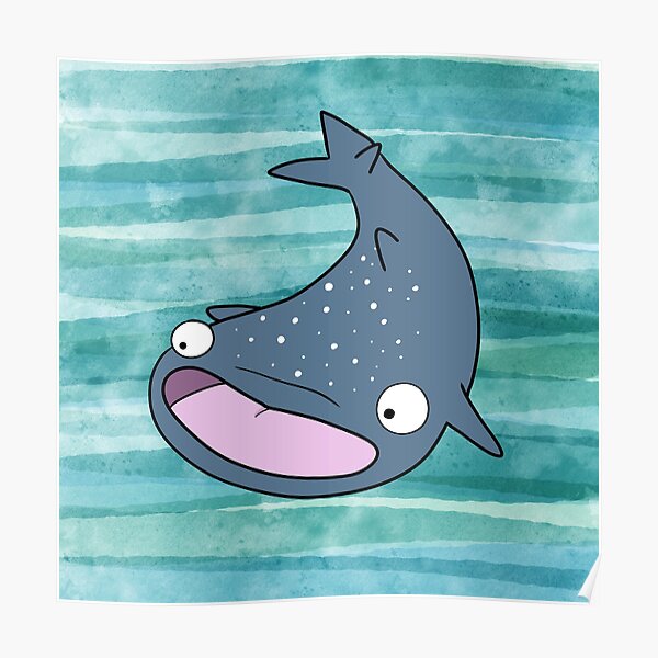 Janice the Whale Shark Poster
