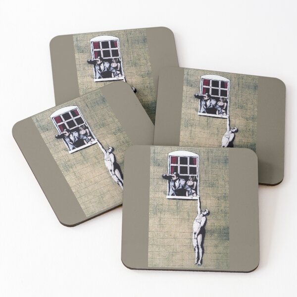 Item preview, Banksy - Hombre desnudo designed and sold by PeacefulRiver.
