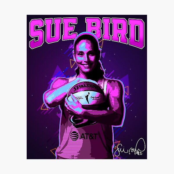 Lámina fotográfica «Sue Bird Legend Baloncesto 3000 Asistencias