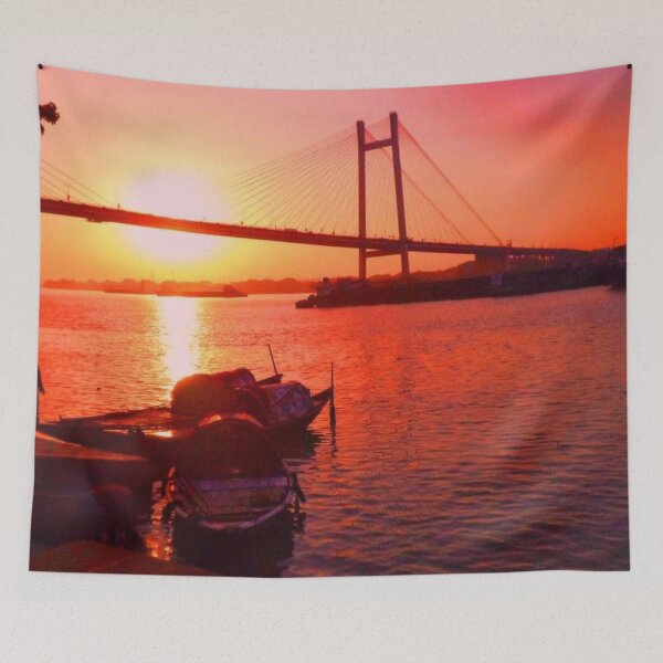 Item preview, Sunset at riverside designed and sold by sagnik2007.