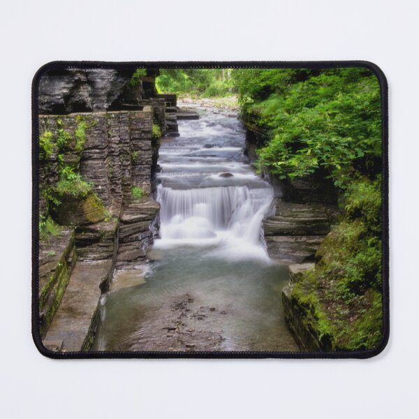 Item preview, Enfield Creek at Robert H. Treman State Park - NY designed and sold by Kathy Weaver.