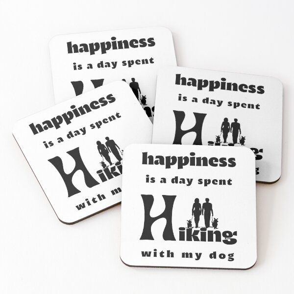 Item preview,  Happiness Is A Day Spent Hiking wtih my dog designed and sold by laiil.