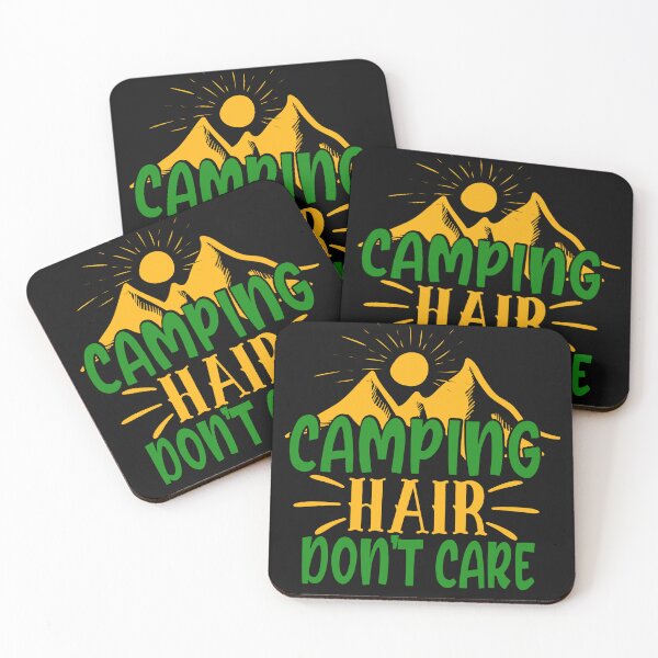 Item preview,  camper hair, dont care, camper gift idea, camper humor designed and sold by lapolonaise.