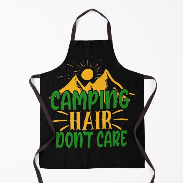 Item preview, camper hair, dont care, camper gift idea, camper humor designed and sold by lapolonaise.