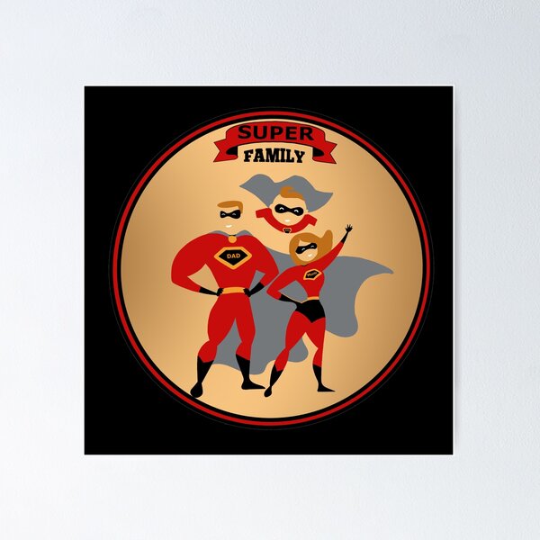 Item preview, Super Family, gift for your family designed and sold by Gazo freeze ★★★★★.