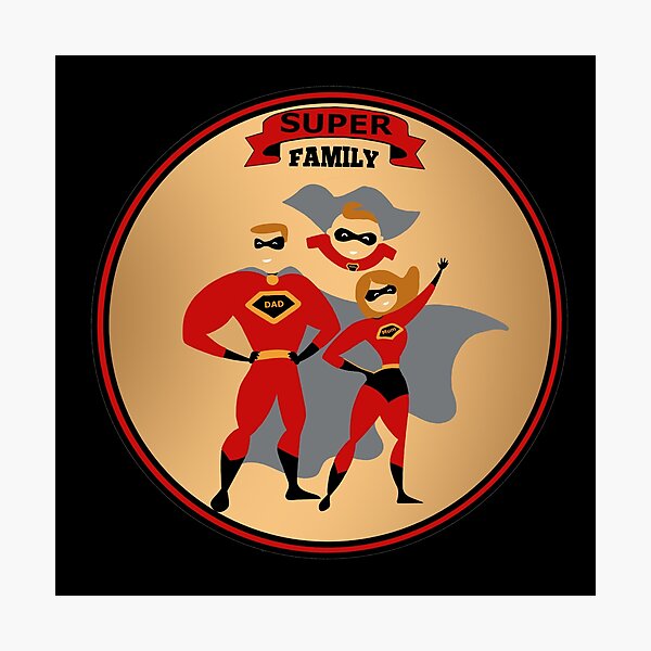 Item preview, Super Family, gift for your family designed and sold by Gazo freeze ★★★★★.