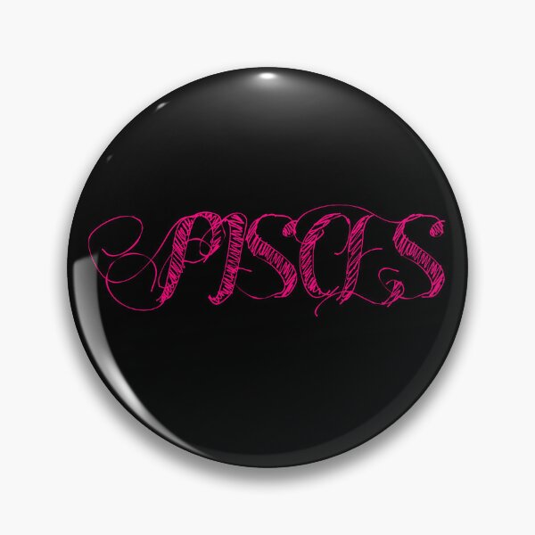 Item preview, PISCES - lettering designed and sold by MelArt90.