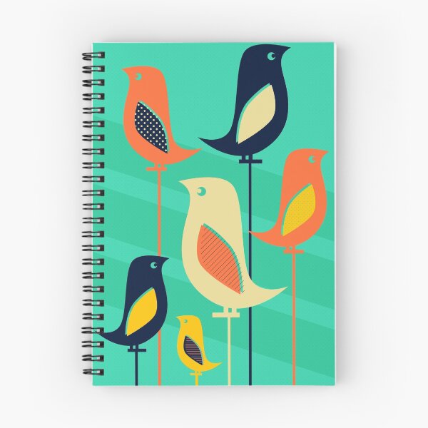 Item preview, Mid Century Bird Illustration designed and sold by SamOssie.
