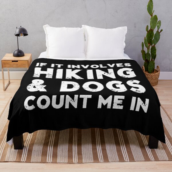 Item preview, If It Involves Hiking And Dogs Count Me In designed and sold by christinecather.