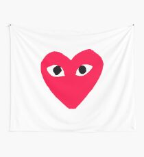 Comme Des Garçons Play Wall Tapestry