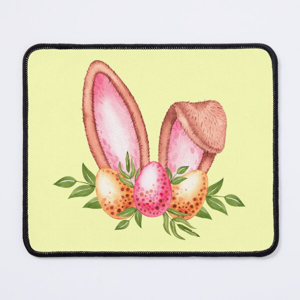 Item preview, Easter Bunny ears with cute eggs, flowers designed and sold by SKhappyartist.